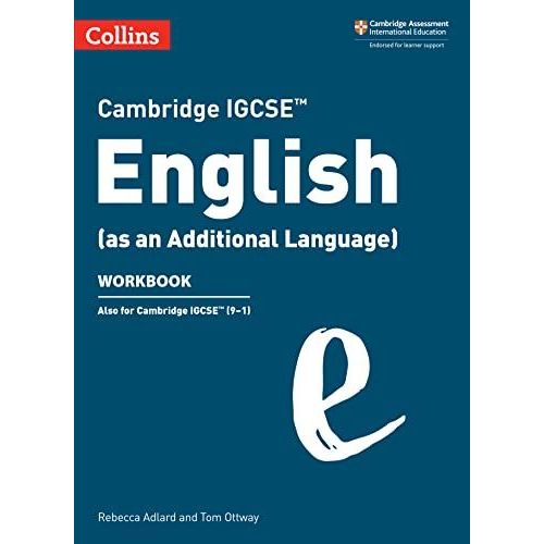 Collins Cambridge Igcse(Tm) - Cambridge Igcse English (As An Additional Language) Workbook    Format Broch 
