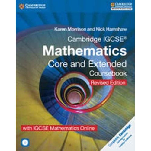 Cambridge Igcse Mathematics Core & Exten   de Morrison, Karen, Hamshaw, Nick  Format Livre objet 