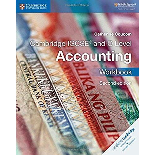 Cambridge Igcse(Tm) And O Level Accounting Workbook    Format Broch 