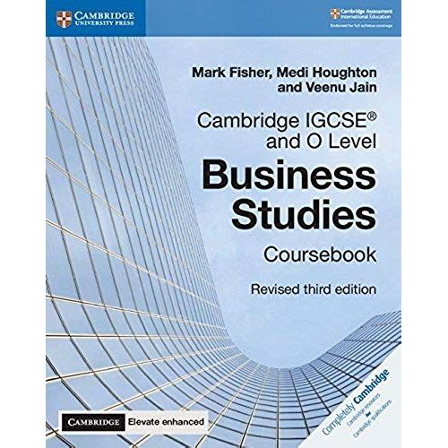 Cambridge Igcse(R) And O Level Business Studies Revised Coursebook With Digital Access (2 Years) 3e    Format Broch 