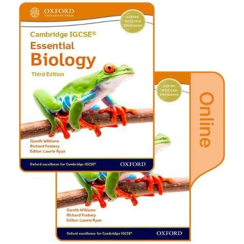 Cambridge Igcse & O Level Essential Biology: Print And Enhanced Online Student Book Pack Third Edition    Format Broch 