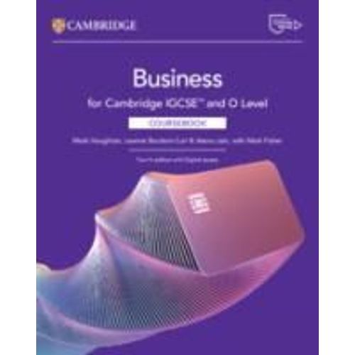 Cambridge Igcse(Tm) And O Level Business Coursebook With Digital Access (2 Years)    Format Broch 