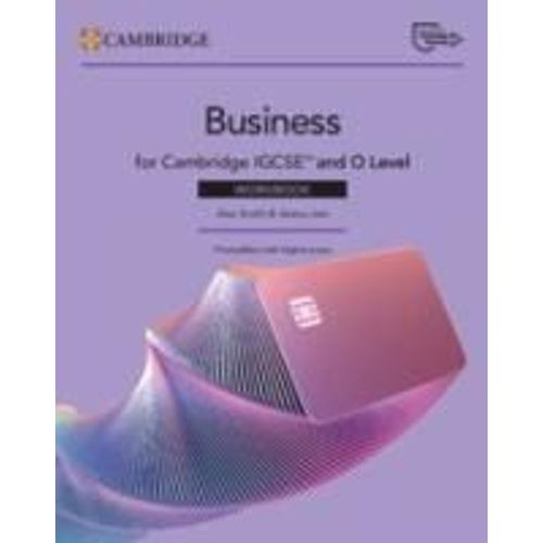 Cambridge Igcse(Tm) And O Level Business Workbook With Digital Access (2 Years)    Format Broch 