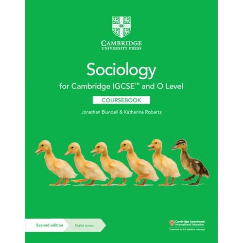 Cambridge Igcse(Tm) And O Level Sociology Coursebook With Digital Access (2 Years)    Format Broch 