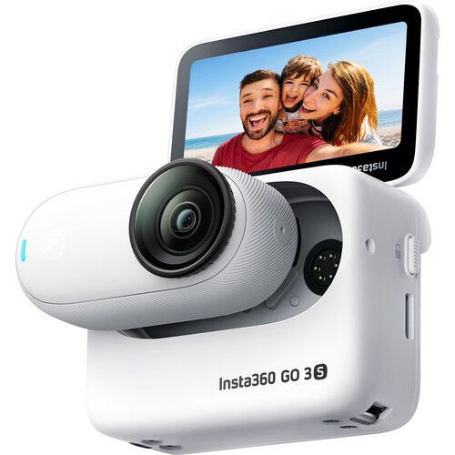 Camra d'action Insta360 GO 3S (128 Go, blanc arctique)