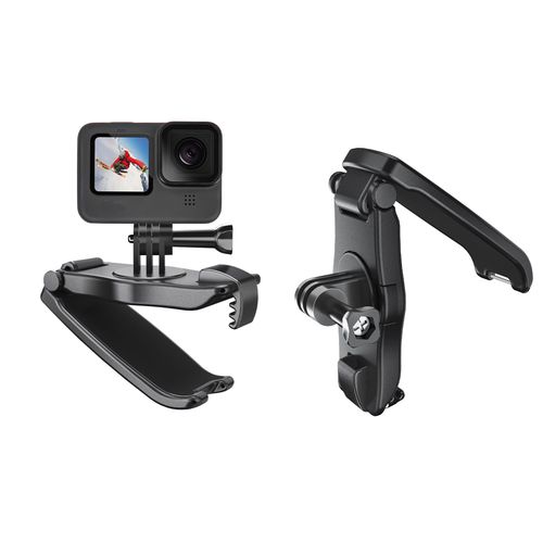 Camra D'action Universelle 360  Cardan Multidirectionnel, Clip De Sangle Pour Dji Action2/Gopro