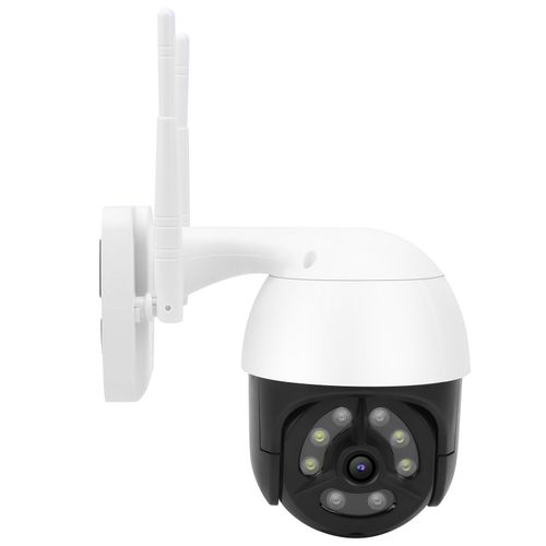 Camera De Securite 8 Led Wifi Cam Ip66 Detection De Mouvement Vision Nocturne Systeme De Surveillance 100-240 V (Prise Americaine)