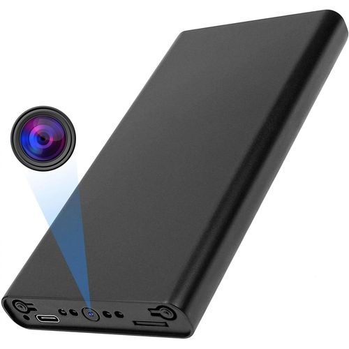 Camra De Surveillance Hd 1080p, Camra De Scurit Miniature Portable Pour La Maison, Avec Batterie Intgre De 10 000 Mah, Fonctionnant Pendant 55 Heures, Sans Connexion Wi-Fi Requise.