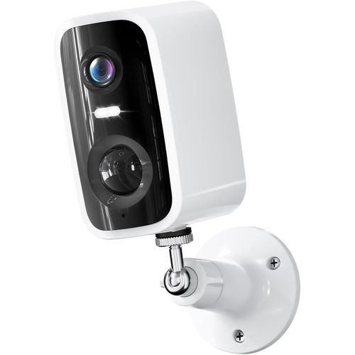 Camra De Surveillance Sans Fil 2.4g Wifi, 2k Intrieur/Extrieur Avec Batterie, Vision Nocturne En Couleur, Dtection De Mouvement Ai Et Pir, Audio Bidirectionnel, tat D'tanchi[Cam6260639]