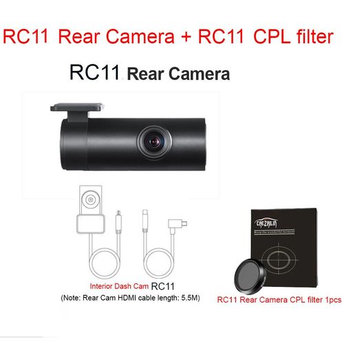 Camra de tableau de bord arrire pour 70mai,camra intrieure,RC11,A400,A800S,A500S,A200 - Type rc11 OR CPL