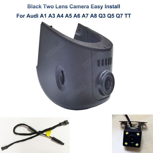 Camra De Tableau De Bord Dvr De Voiture Pour Audi,Audi A3 8v 8p A5 A4 B8 B9 A6 A7 Q5 Q7 Q3 Q2 Q8 Q4 Rs3 Rs7 Rs5 Rs6 Rs4 S3 S4 S5 Tt Uy1 Uy2 Uy3 2017-2023 - Type Black Two Cam New-32gb