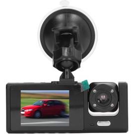 Caméra de Tableau de Bord pour Voiture, 2.0 en IPS HD Enregistreur de  Tableau, Travail de Nuit 320mAh 3 Lentilles Avant Arrière Caméra Intégrée  Accessoires pour Le Stationnement
