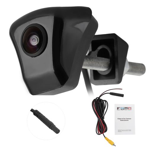Camera de vue avant CCD avec logo de voiture integre, vision nocturne, grand angle de 170 degres, etancheite IP68