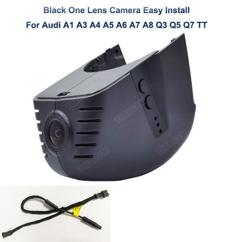 Camra Dvr De Voiture Hd 1080p Pour Audi,Camra De Tableau De Bord Pour Audi A1 A3 A4 A5 A6 A7 A8 Q2 Q3 Q5 Q7 Q8 S1 S3 S4 S5 S6 S7 S8 Rs3 Rs4 Rs7 Tt 2013-2016 - Type Black One Cam New-64gb