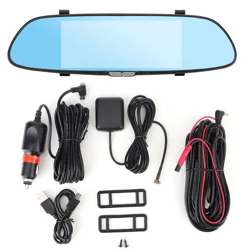 Camera embarquee, enregistreur video, double camera, navigation GPS, retroviseur, 4G, C08
