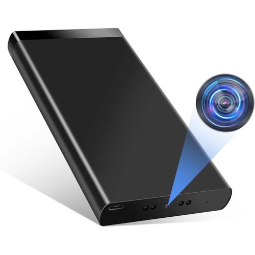 Camera Espion, 10000mah Mini Camera Cachee Power Bank, 1080p Hd Micro Espion Discrte Camra De Surveillance Avec Vision Nocturne Et Detecteur De Mouvement Enregistrement De 50 Heu[Cam6260956]