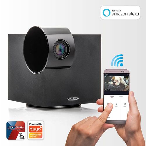 Camra Ip Wifi Intrieure Orientable (Pan/Tilt) 2.0mp - 1080p - Hd - Contrle Par App. - Caliber Hwc202pt