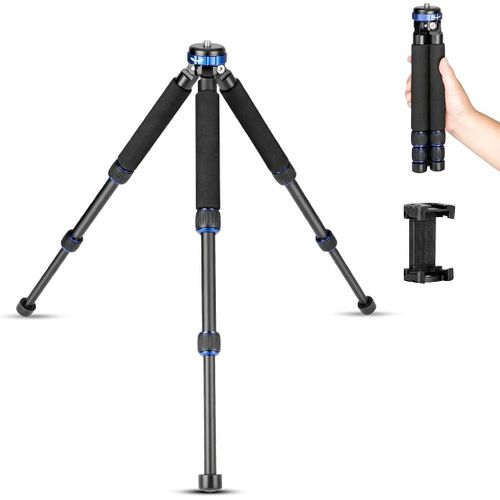 Camra Mini Trpied Alliage d'aluminium Trpied de Table avec Montage  vis 1/4 et 3/8 pour Appareil Photo Reflex numrique,Magntoscope,Tlphone Portable-(MT-03)