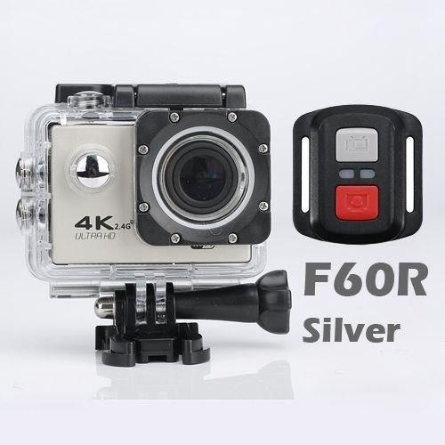 Camra Sport 4K Ultra HD Waterproof Wifi Pour Cyclisme Plonge Sous-Marine Action 1080P + SD 16Go Bleu YONIS