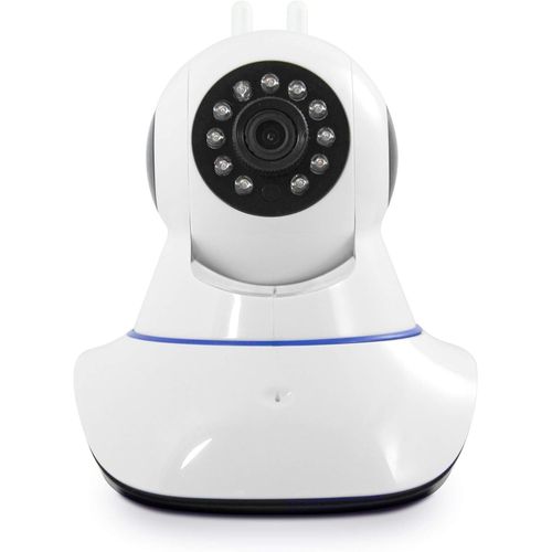 Camra Wifi Motorise Intrieure Pour L'application?Camra Surveillance Wifi Intrieure,Visualisation De La Video Sur Smartphone, Fhd 1080p, Couleur Et Nocturne  10m, Stockage Carte Ssd Non Fourni