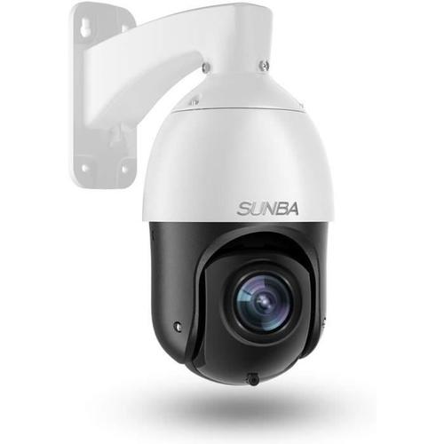 Caméras Dômes - Sunba Caméra Surveillance Extérieure Poe+ Ptz 5mp ...