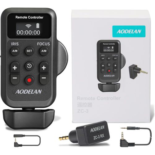 Camscope Sans Fil Lanc Zoom Contrleur, Tlcommande Filaire Avec Cble Jack 2,5 Mm, Iris, Mise Au Point, Enregistrement Vido Et Commande De Zoom Avec Lanc Ou Terminal  Distance[GOP6252082]