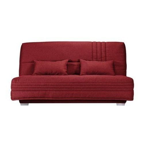 Camif - Banquette Clic-Clac Genay- Matelas 17 Cm - Rouge
