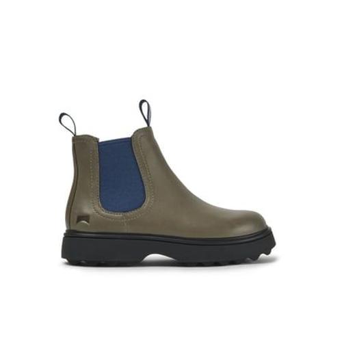 Camper - Bottines Cuir Norte Kids - Bleu - 28