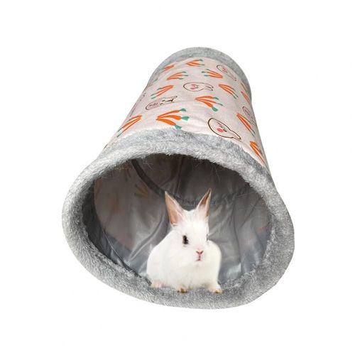 Canal En Daim Pour Lapin, Fabrication Soigne, Excellente Impression De Dessin Anim, Jouet Tubulaire