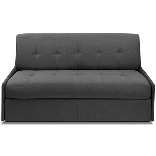 Canap Convertible Longchamp Matelas Mmory 20cm Express Lattes 160cm Microfibre Graphite