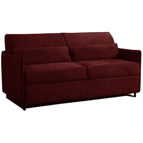 Canap Convertible Express Jumbo Bordeaux Couchage 120* 197* 20cm Mmoire De Forme Lattes