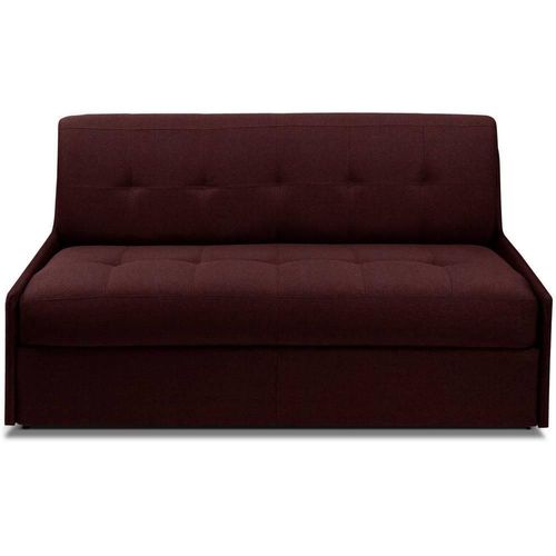 Canap Convertible Triomphe Matelas 16cm Systme Express Sommier Lattes 140cm Microfibre Bordeaux