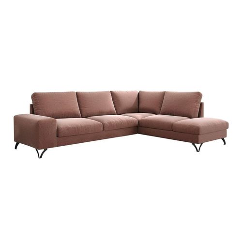 Canap D'angle Comfidream 112, Rose, Fonction De Couchage