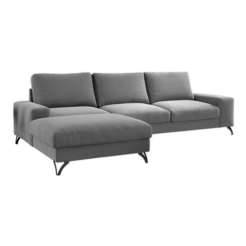 Canap D'angle Comfidream 111, Gris, Fonction De Couchage