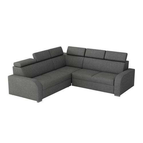 Canap D'angle Etrcala 101, Gris, Fonction De Couchage, 250x250x100cm