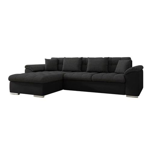 Canap D'angle Comfivo 107, Gris, Fonction De Couchage, 280x160x76cm