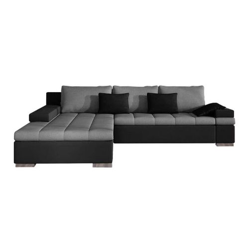 Canap D'angle Comfivo 113, Gris, Fonction De Couchage, 310x175x83cm