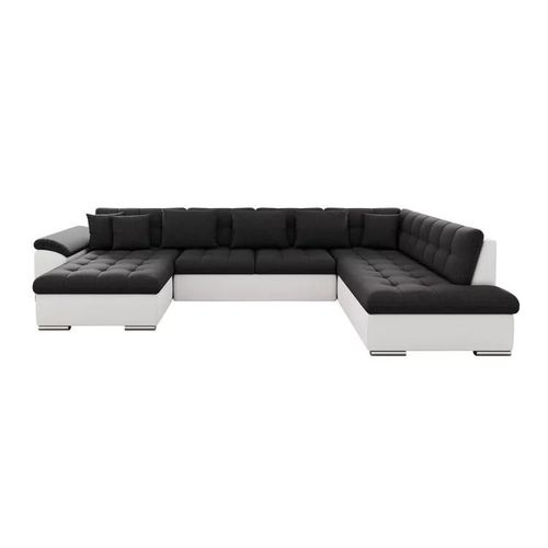 Canap D'angle Comfivo 128, Gris, Fonction De Couchage, 348x205x76cm
