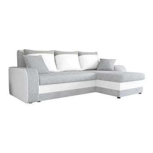 Canap D'angle Comfivo 135, Gris, Fonction De Couchage, 238x147x80cm