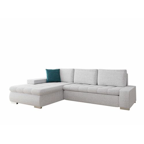 Canap D'angle Comfivo 147, Gris, Fonction De Couchage, 302x213x80cm