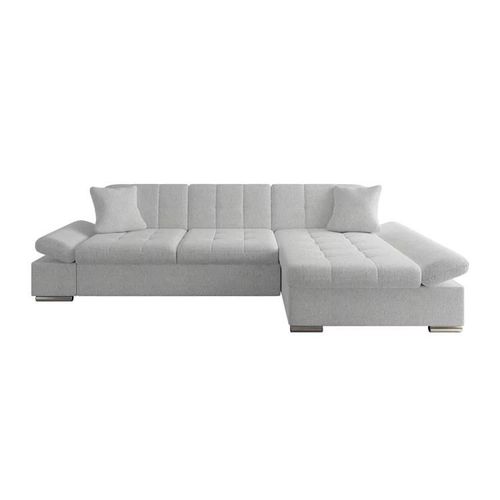Canap D'angle Comfivo 152, Gris, Fonction De Couchage, 278x161x76cm