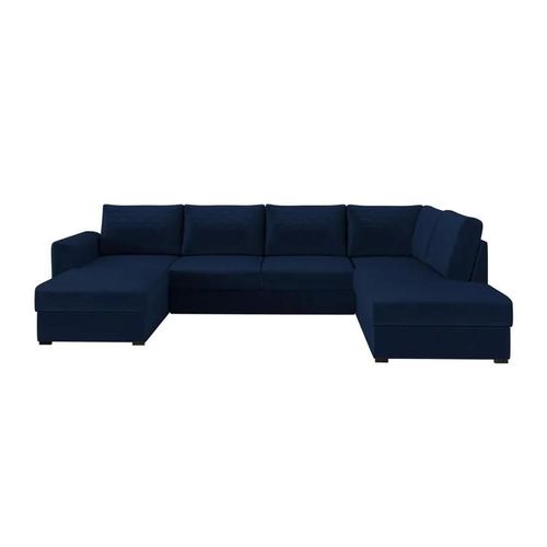Canap D'angle Comfivo 189, Bleu, Fonction De Couchage, 305x188x85cm