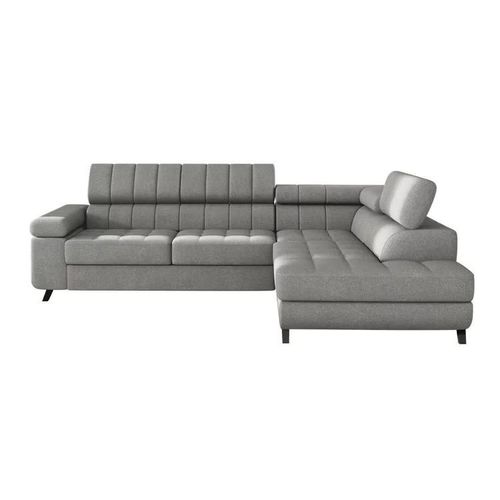 Canap D'angle Comfivo 207, Gris, Fonction De Couchage, 264x203x73cm