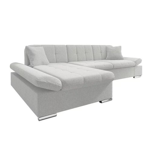 Canap D'angle Comfivo 219, Gris, Fonction De Couchage, 278x161x76cm