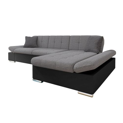 Canap D'angle Comfivo 219, Gris, Fonction De Couchage, 278x161x76cm