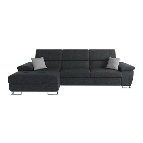 Canap D'angle Comfivo 242, Gris, Fonction De Couchage, 275x170x71cm
