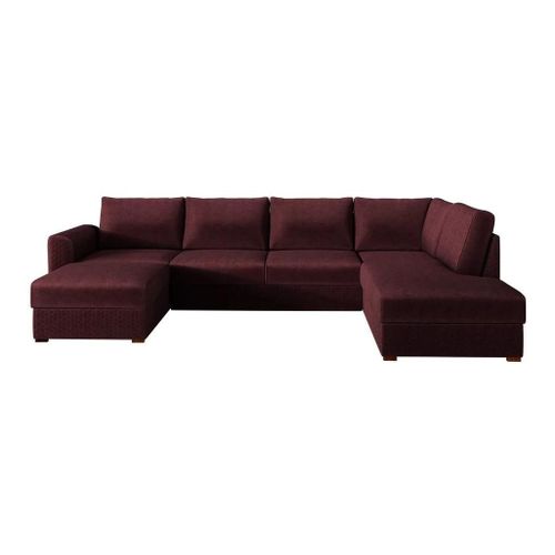 Canap D'angle Comfivo 261, Rose, Fonction De Couchage, 305x188x85cm