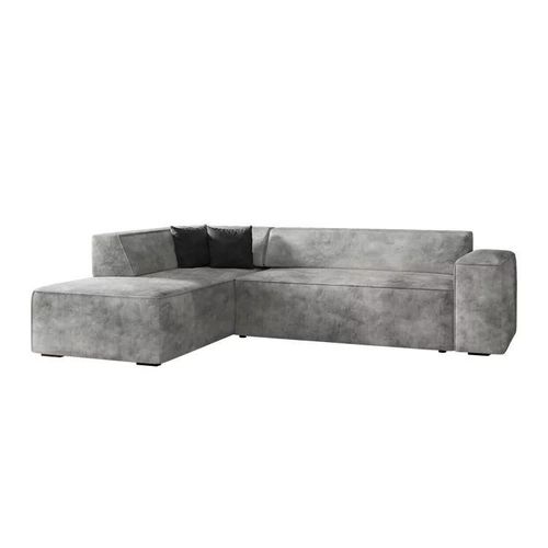 Canap D'angle Comfivo 289, Gris, Fonction De Couchage, 267x205x73cm