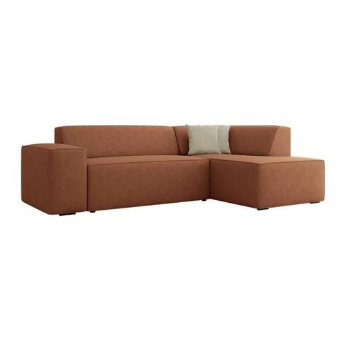 Canap D'angle Comfivo 289, Rose, Fonction De Couchage, 267x205x73cm