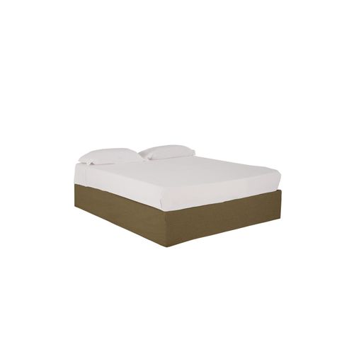 Canap En Lin Vert Dhoussable Pour Les Matelas 200x200cm